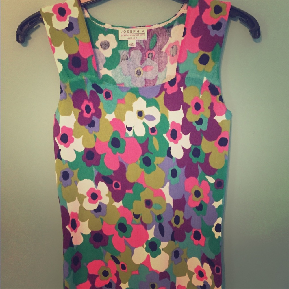 Floral tank top